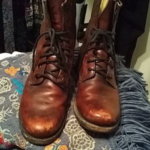 Frye Veronica combat boots size 8